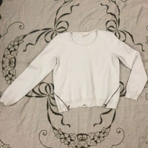 🔥Anthropologie Moth Textured Sweatshirt